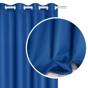 Zasłona gotowa Viva 140x250 (niebieska) 