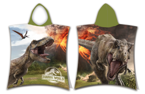 Poncho ponczo Jurassic World 50x115 Jerry Fabrics 