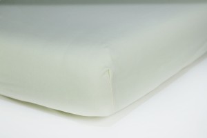 Prześcieradło jersey z gumką 60x120 (ecru) 145 g/m2