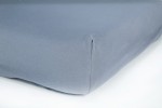 Prześcieradło jersey z gumką 180x200 (szare) 145 g/m2