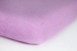Prześcieradło frotte z gumką 60x120 (wrzosowe) 180 g/m2