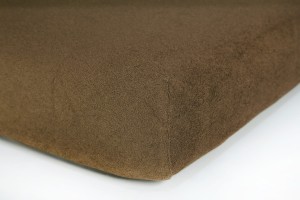Prześcieradło frotte z gumką 180x200 (brązowe) 180 g/m2