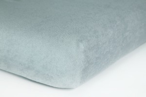 Prześcieradło frotte z gumką 140x200 (jasnoszare) 180 g/m2