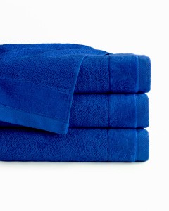 Ręcznik łazienkowy frotte Vito 70x140 Kobaltowy