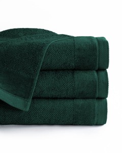 Ręcznik łazienkowy frotte Vito 100x150 Zieleń Butelkowa