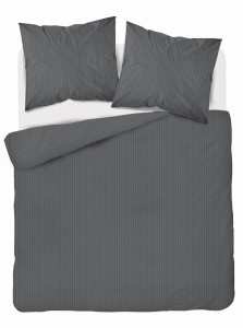 Komplet pościeli z adamaszku Pure Collection 220x200 ciemnoszary