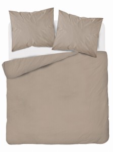 Komplet pościeli z adamaszku Pure Collection 220x200 taupe