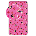 Prześcieradło bawełniane Myszka Mickey i Minnie 90x200 Jerry Fabrics