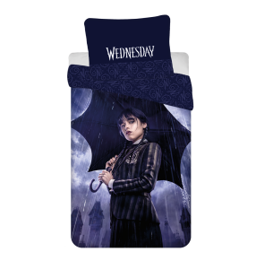 Pościel licencyjna Wednesday 140x200 Jerry Fabrics