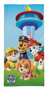 Ręcznik Psi Patrol 70x140 kąpielowy plażowy Detexpol