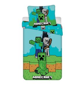 Pościel licencyjna Minecraft 140x200 Jerry Fabrics