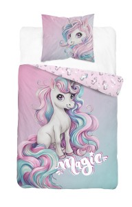 Pościel Jednorożec Unicorn 160x200 Detexpol