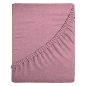 Prześcieradło jersey z gumką 60x120 (paryski róż) 155 g/m2 DeLux