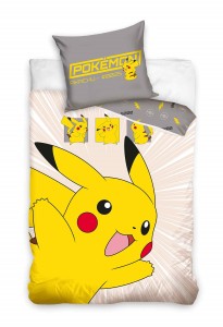 Pościel licencyjna Pokemon 160x200 Carbotex