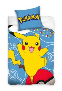 Pościel licencyjna Pokemon 160x200 Carbotex