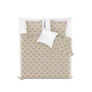 Narzuta Clover beżowa 200x220 Spod Igły i Nitki